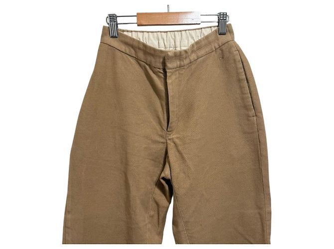 Autre Marque Pantalón Stretch Tapered Easy 45R Beige - vista 3