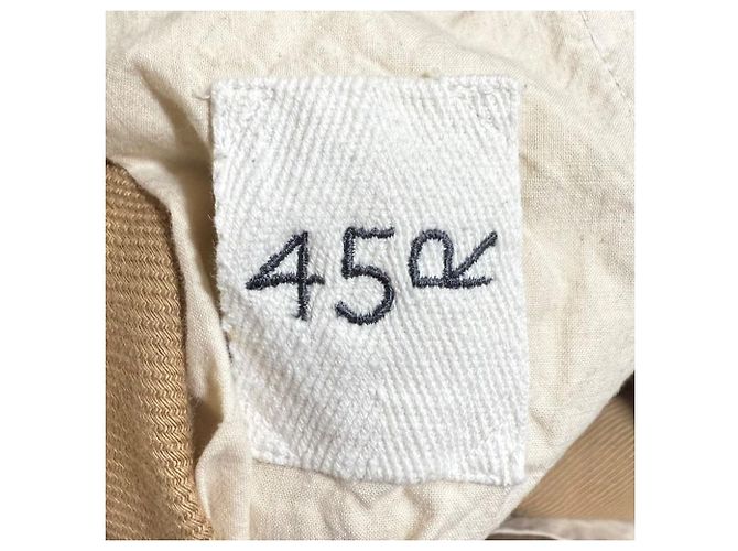 Autre Marque Pantalón Stretch Tapered Easy 45R Beige - vista 6