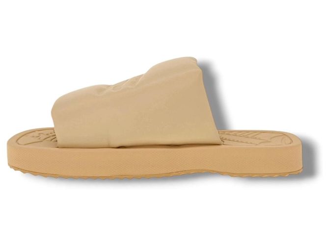 Infradito in gomma Burberry - Beige - vista 16
