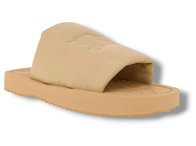 Infradito in gomma Burberry - Beige - vista 17