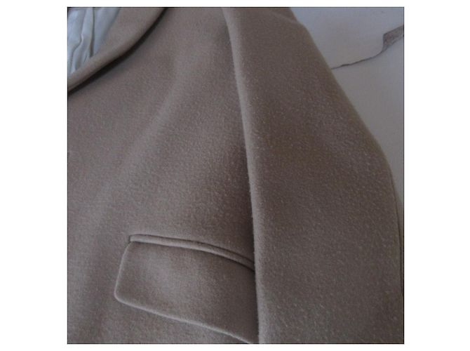 Autre Marque Abrigo Chester de lana Drawer Beige Camello - vista 8