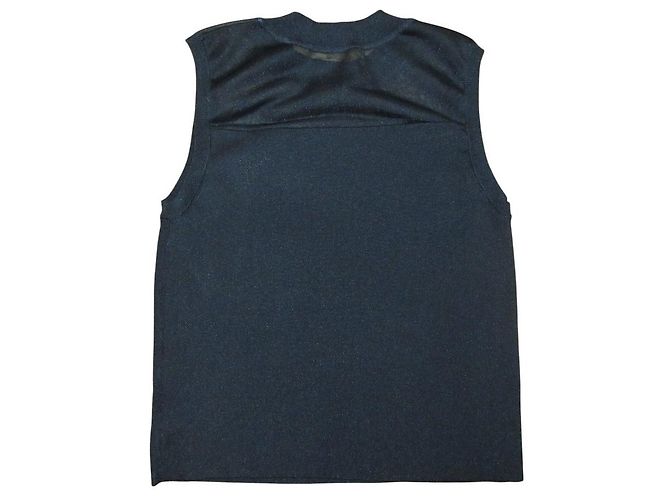 Autre Marque GRACE CONTINENTAL Sheer Gloss Knit Top Schwarz - Ansicht 3