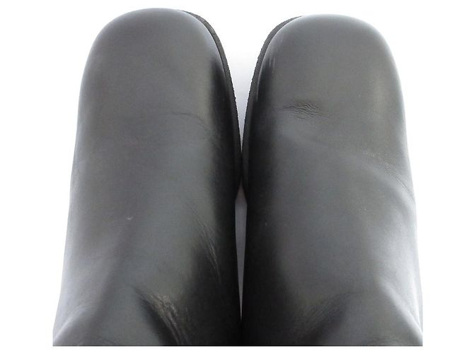 Botas Chelsea de piel Max Mara WEEKEND Negro - vista 5