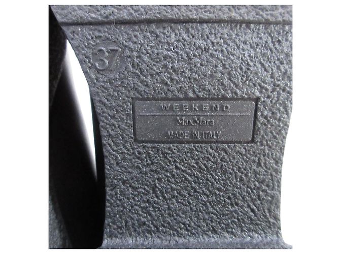 Botas Chelsea de piel Max Mara WEEKEND Negro - vista 9