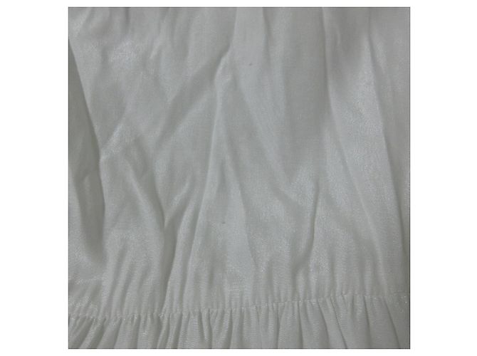 Autre Marque Vestido largo sin mangas Diagram Diagram Blanco - vista 6