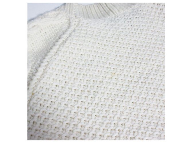 Autre Marque 3.1 Phillip Lim Wollstrickpullover Weiß - Ansicht 10
