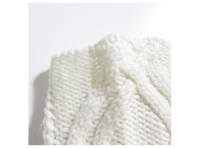 Autre Marque 3.1 Phillip Lim Wollstrickpullover Weiß - Ansicht 9