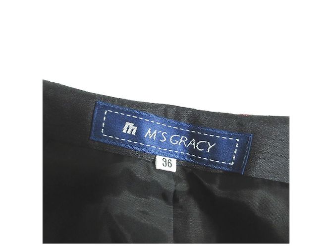 Autre Marque Falda de jacquard floral M'S GRACY Negro - vista 4