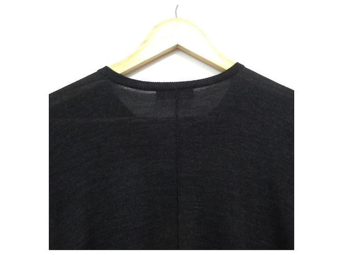 Autre Marque Drawer Strickkleid aus Wolle Schwarz - Ansicht 6