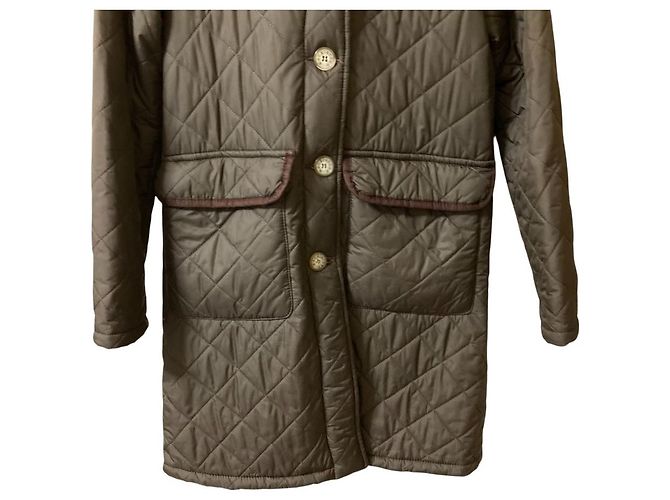 Autre Marque Casaco acolchoado Mackintosh Marrom - vista 4
