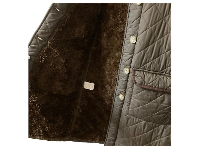 Autre Marque Casaco acolchoado Mackintosh Marrom - vista 5