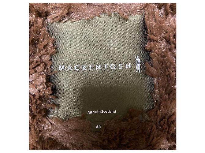 Autre Marque Casaco acolchoado Mackintosh Marrom - vista 9