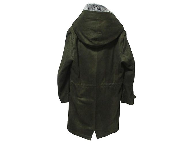 Autre Marque Abrigo TORNADO MART con forro de piel Verde Caqui - vista 2