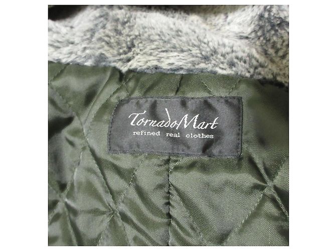 Autre Marque Abrigo TORNADO MART con forro de piel Verde Caqui - vista 3