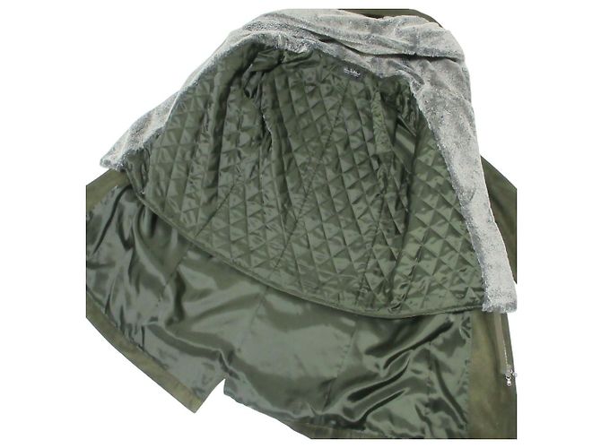 Autre Marque Abrigo TORNADO MART con forro de piel Verde Caqui - vista 7