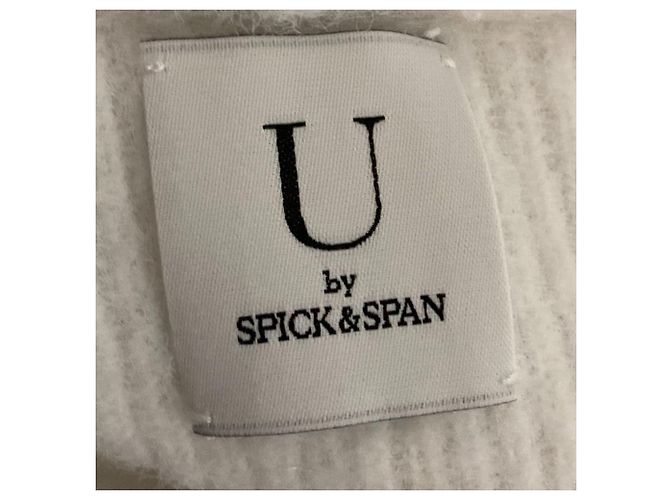 Autre Marque Spick and Span Uby Spick and Span Strickjacke Weiß - Ansicht 4