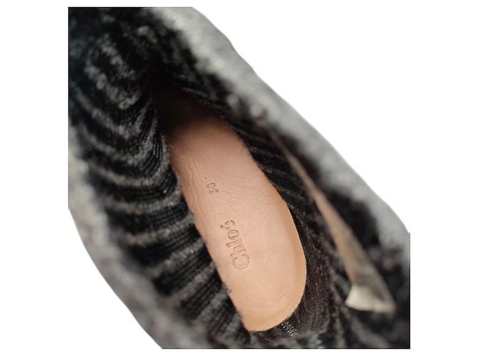 Baskets SONNIE de Chloé Baskets Noir - vue 8
