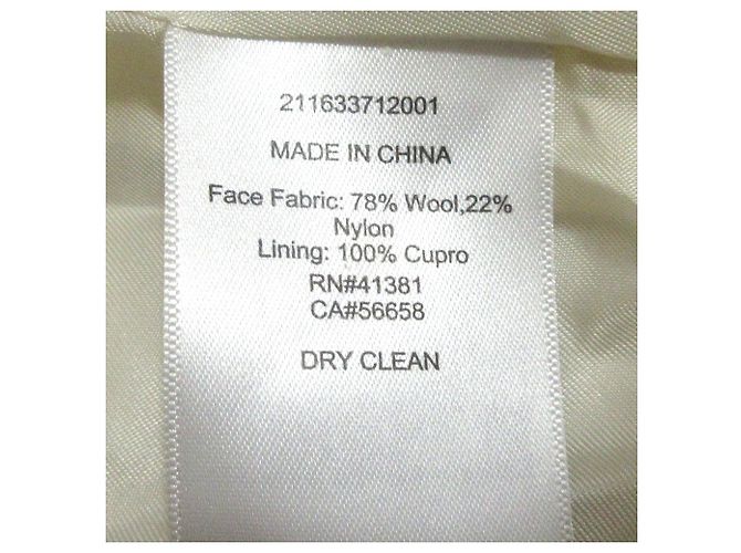 Chaqueta de lana entallada Polo Ralph Lauren Beige - vista 11