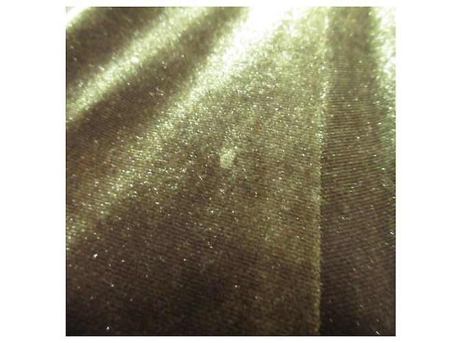 Autre Marque PAMEO POSE Velor Mandarin Mini Kleid Velor Kleid Grün Khaki - Ansicht 10