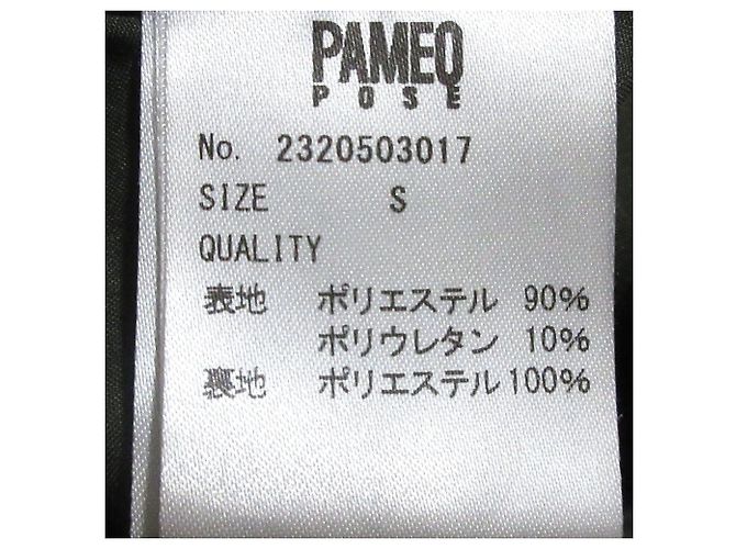 Autre Marque PAMEO POSE Velor Mandarin Mini Kleid Velor Kleid Grün Khaki - Ansicht 13