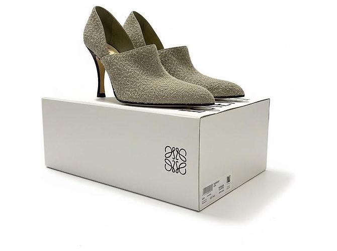 Loewe Stivaletti con tacco a spillo Beige - vista 12