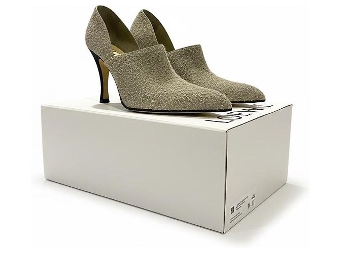 Loewe Stivaletti con tacco a spillo Beige - vista 9