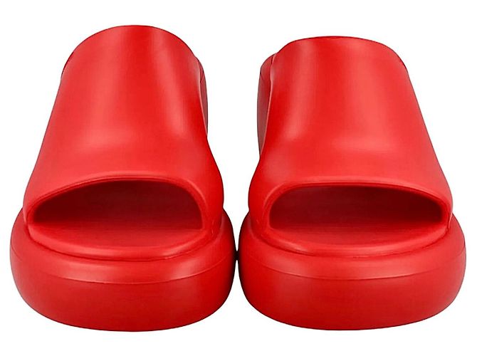 Salvatore Ferragamo Sandali Platform Rossi Rosso - vista 12