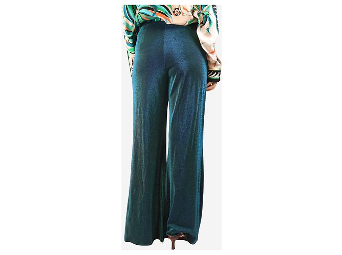 Missoni Grüne Lurex-Hose - Größe M - Ansicht 3