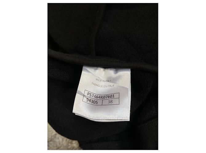 Chanel Astronaut Kapuzenpullover mit Reißverschluss Schwarz - Ansicht 12