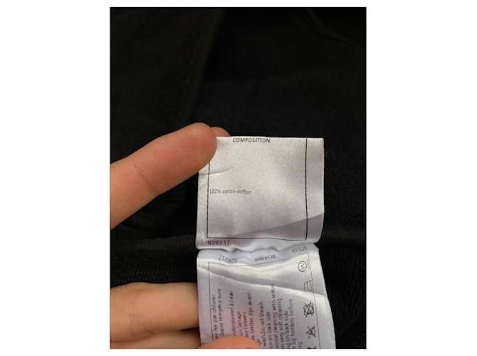 Chanel Astronaut Kapuzenpullover mit Reißverschluss Schwarz - Ansicht 13