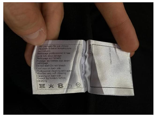 Chanel Astronaut Kapuzenpullover mit Reißverschluss Schwarz - Ansicht 14