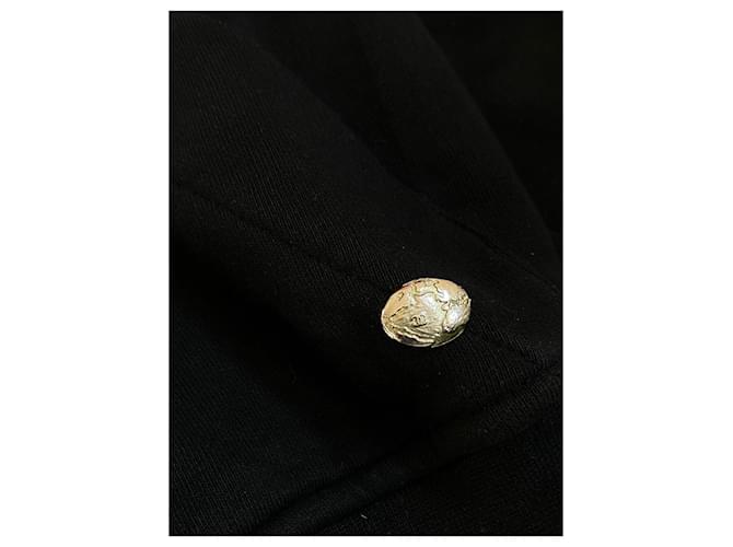 Chanel Astronaut Kapuzenpullover mit Reißverschluss Schwarz - Ansicht 6