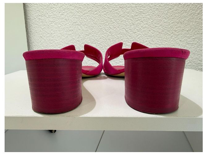 Hermès Oasis Rosa Veloursleder Pink - Ansicht 8