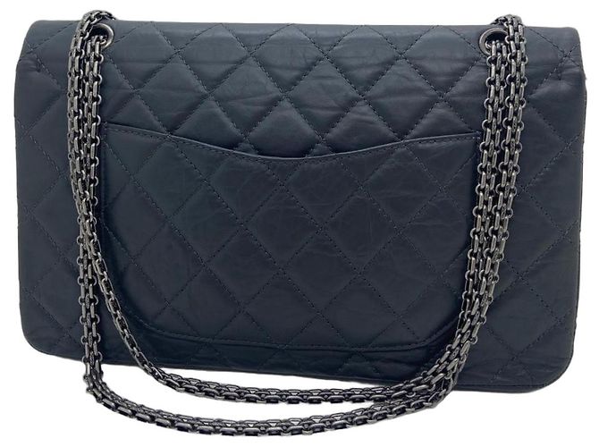 Borsa Chanel in pelle matelassé nera Nero - vista 2