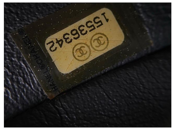 Borsa Chanel in pelle matelassé nera Nero - vista 8