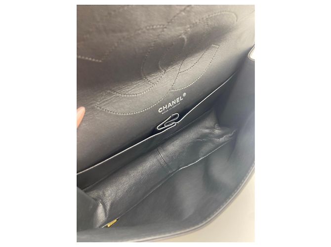 Borsa Chanel in pelle matelassé nera Nero - vista 9