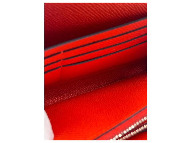 Portafoglio Hermès Kelly in pelle Epsom Blu Agate - vista 8