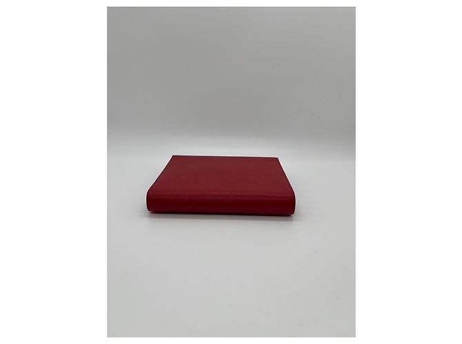 Cartera Hermès Love Hermes de cuero rojo Roja - vista 2