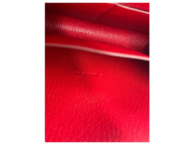 Cartera Hermès Love Hermes de cuero rojo Roja - vista 7