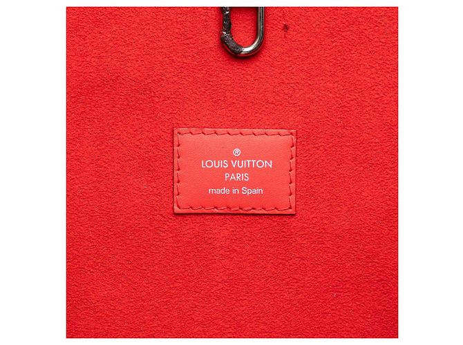 Louis Vuitton Neverfull MM Epi rosso - vista 5