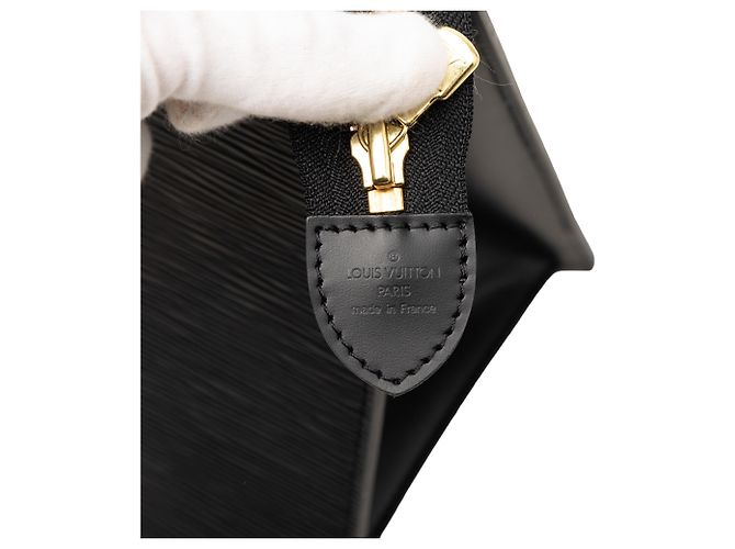 Louis Vuitton Black Epi Riviera Nero - vista 5