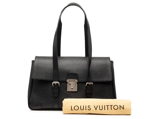 Louis Vuitton Black Epi Segur MM - view 8