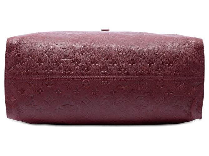 Louis Vuitton Red Monogram Empreinte Lumineuse GM Rosso Bordò - vista 3