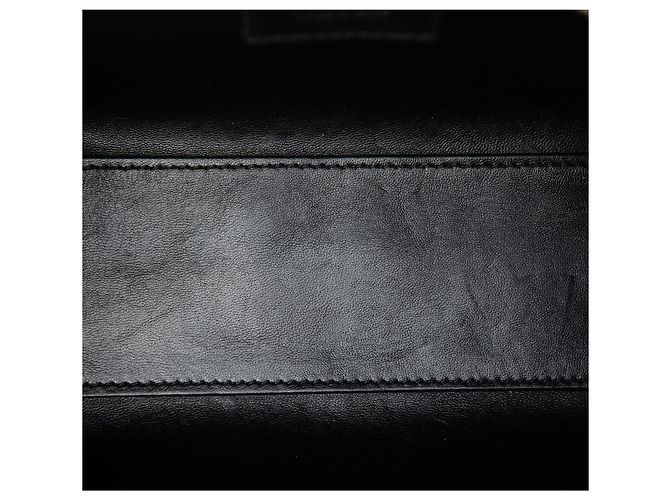Tote Lady Dior grande in pelle di vitello nera Nero - vista 4