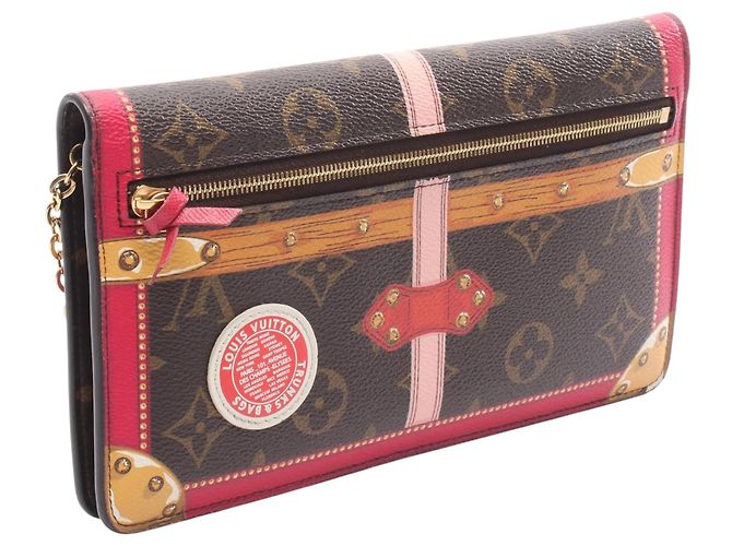 Pochette Weekend Summer Trunks Monogram Marrone Louis Vuitton - vista 2