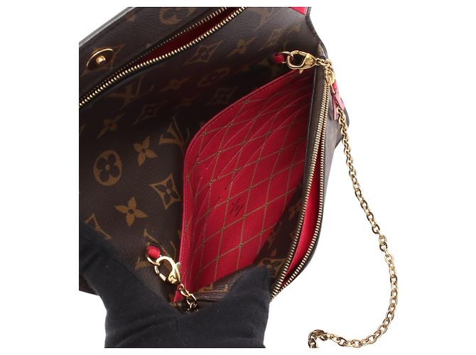 Pochette Weekend Summer Trunks Monogram Marrone Louis Vuitton - vista 3