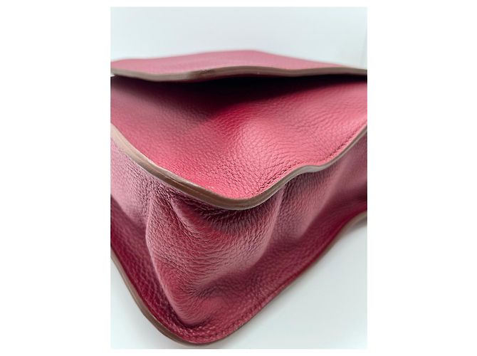 Hermès Love Paris Borsa a Tracolla in Pelle - Fuschia - vista 5