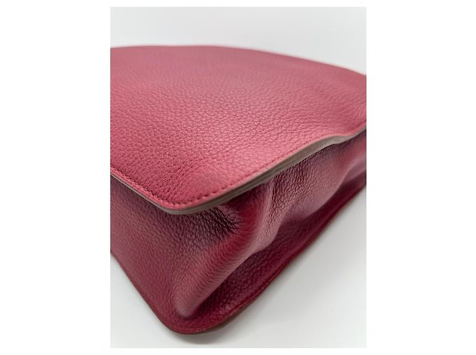 Hermès Love Paris Borsa a Tracolla in Pelle - Fuschia - vista 8