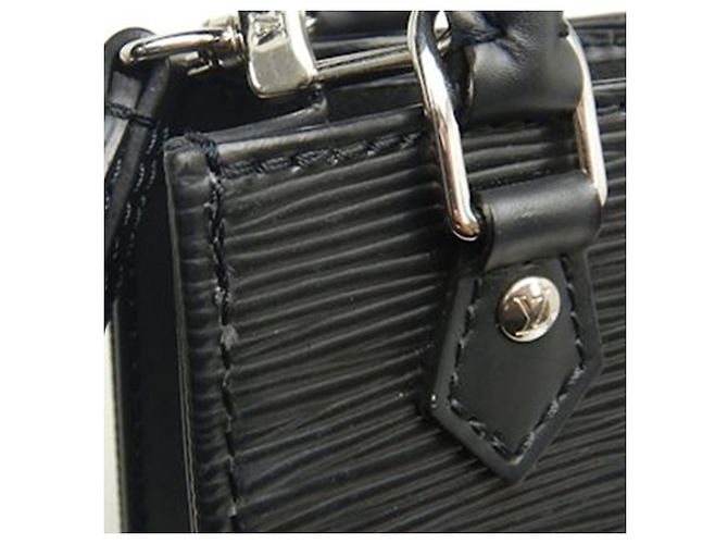 Louis Vuitton Petit Sac Plat in Epi nero - vista 14