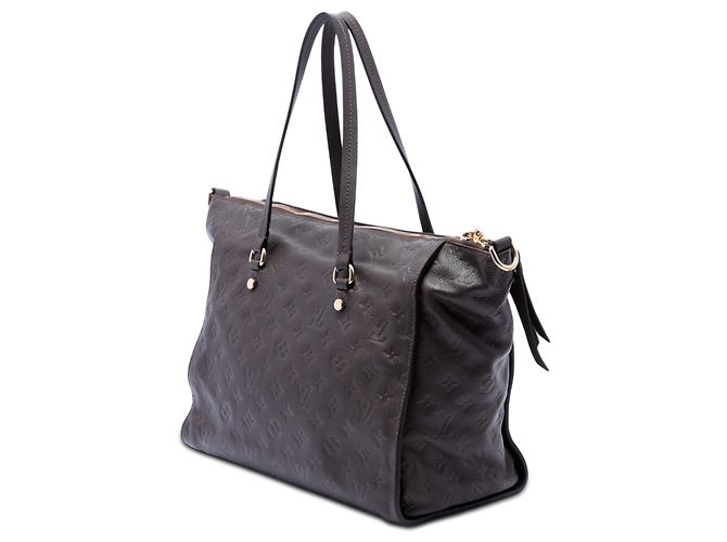 Louis Vuitton Marrone Monogram Empreinte Lumineuse PM Marrone scuro - vista 2